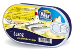 Śledź po gdańsku w oleju 170g Kier