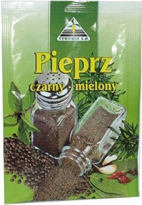 Pieprz czarny mielony 20g Cykoria