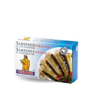 Sardynki pikantne w oleju 120g Kier Vigilante