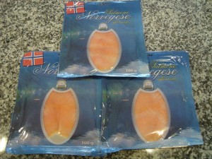 Łosoś plastrowany 0,1kg