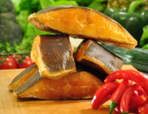 Halibut niebieski dzwonko wędzony na gorąco 1kg