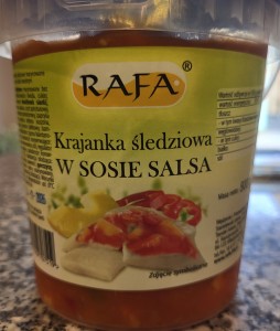 Krajanka śledziowa w sosie salsa 800g RAFA