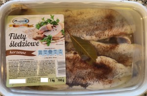 Filety śledziowe korzenne w oleju 1kg LAGUNA