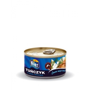 Tuńczyk w sosie własnym duże kawałki 170g Kier