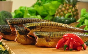 Makrela tusza wędzona na gorąco 1kg