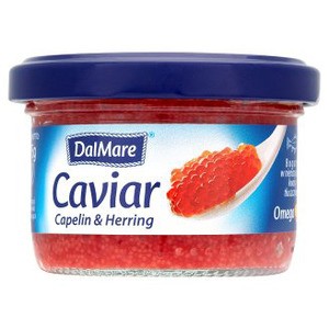 Kawior czerwony z ikry gromadnika i śledzia 75g DalMare