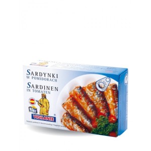 Sardynki hiszpańskie w pomidorach 120g Kier Vigilante