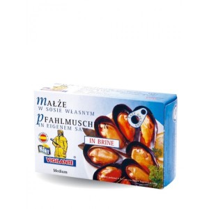 Małże w sosie własnym 115g Kier