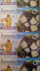 Kałamarnica olbrzymia w oliwie z oliwek 115g Kier